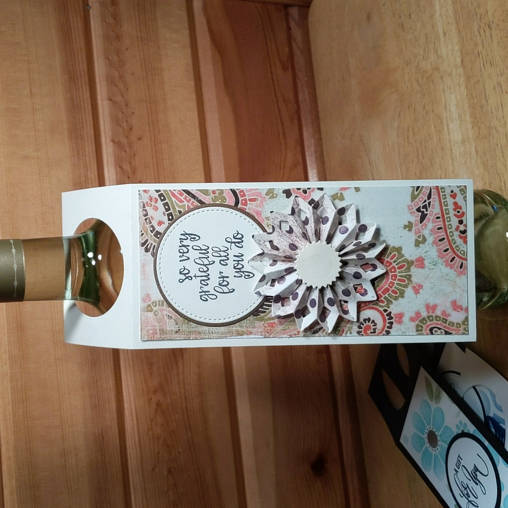 5 Wine bottle gift tags